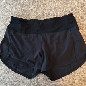 lululemon athletica Black Athletic Shorts